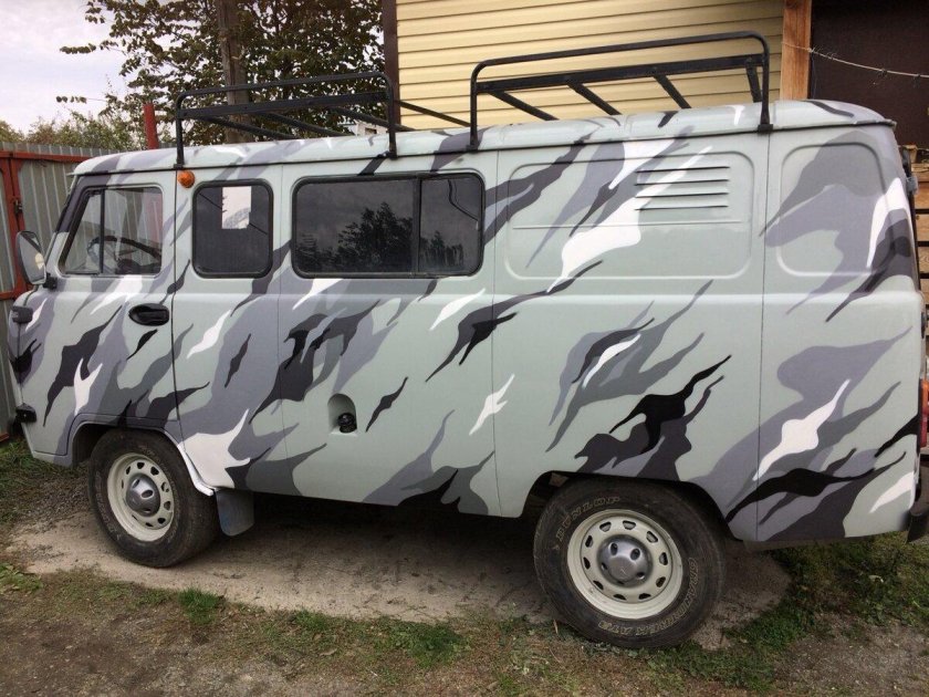 УАЗ 3909 камуфляж