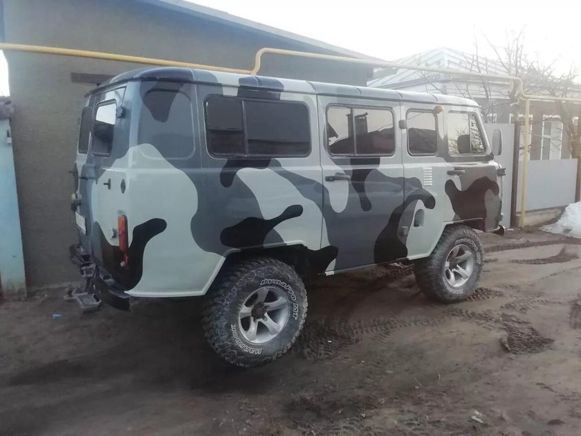 УАЗ 2206 камуфляж