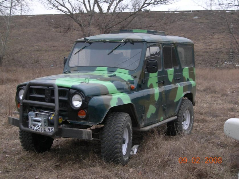 УАЗ 3151 Хантер камуфляж