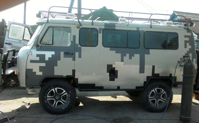 УАЗ Буханка камуфляж