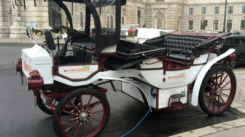 Конные экипажи в Вене