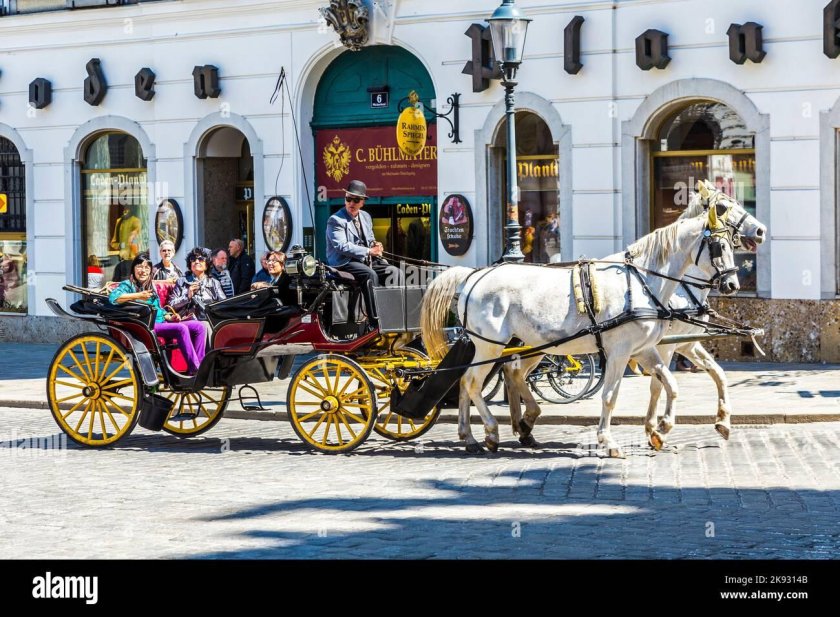 Достопримечательности Австрии Фиакр