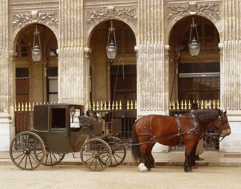 Парижский Фиакр 19 века