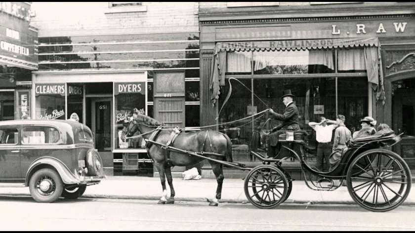 Фиакр 19 век