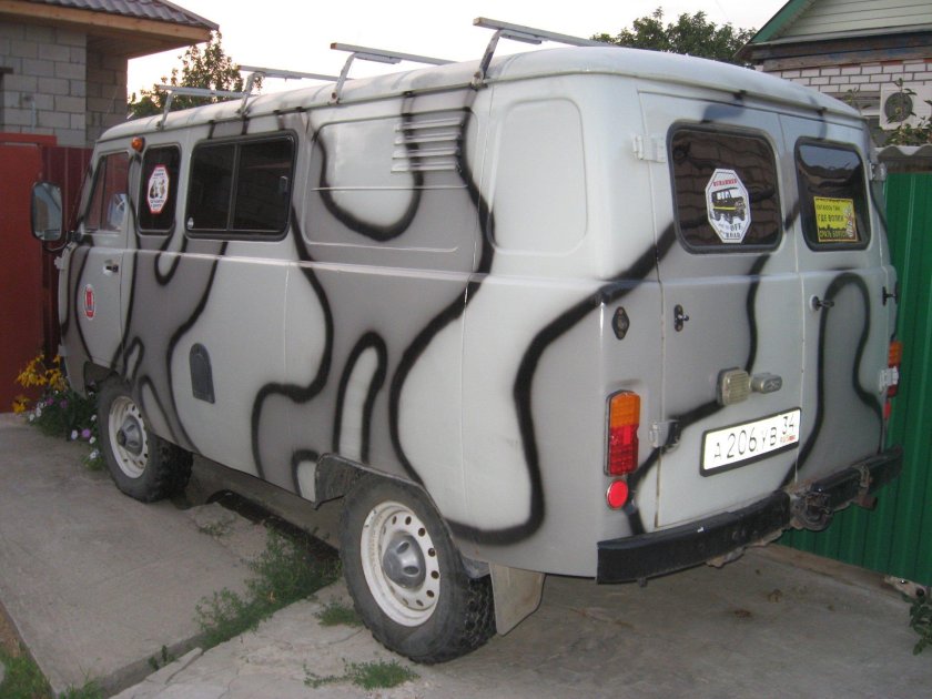 УАЗ 3909 камуфляж