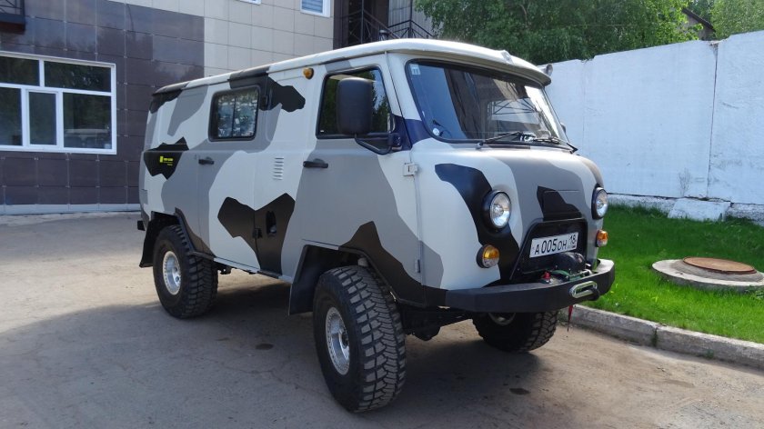 УАЗ 452 серый Раптор