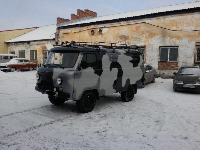 УАЗ Буханка камуфляж