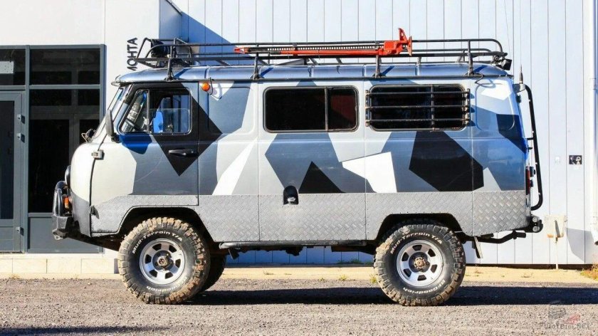 Камуфляж на УАЗ 452