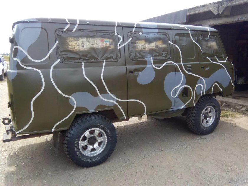 УАЗ 452 серый Раптор