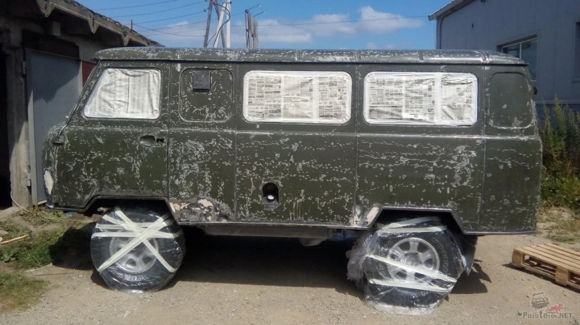 УАЗ Буханка для рыбалки