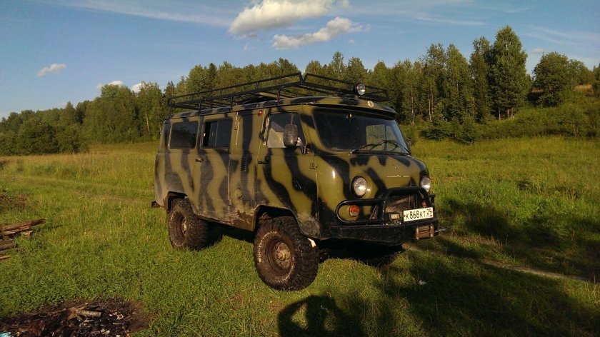 УАЗ Буханка для охоты