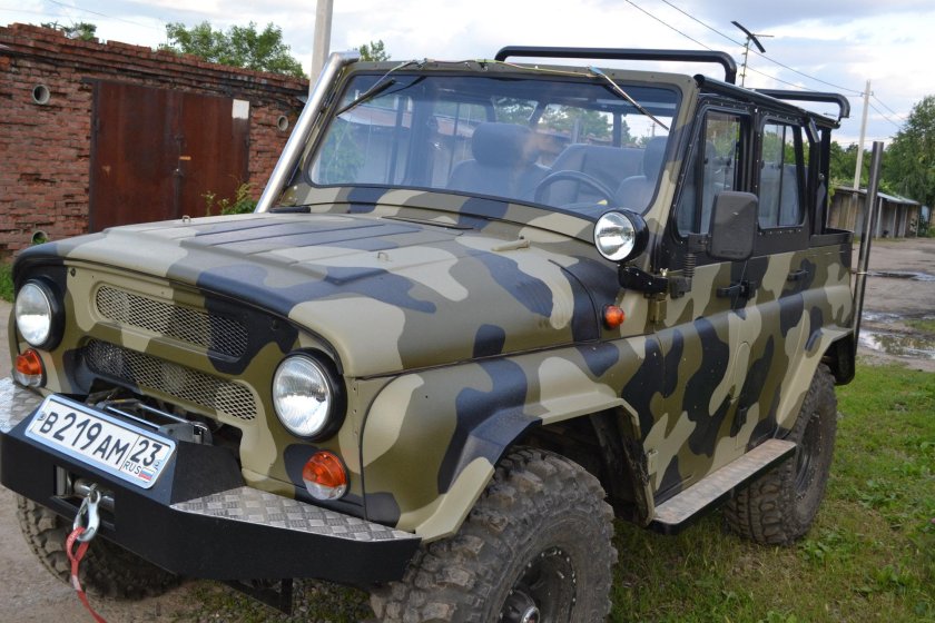 УАЗ 469 хаки Раптор