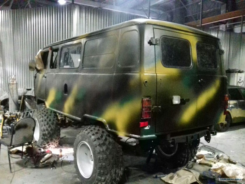 УАЗ 452 Буханка цвет Раптор