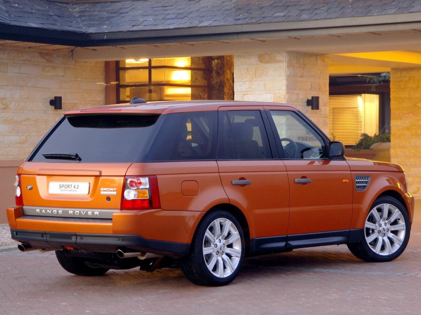 Range Rover Sport 2009 оранжевый