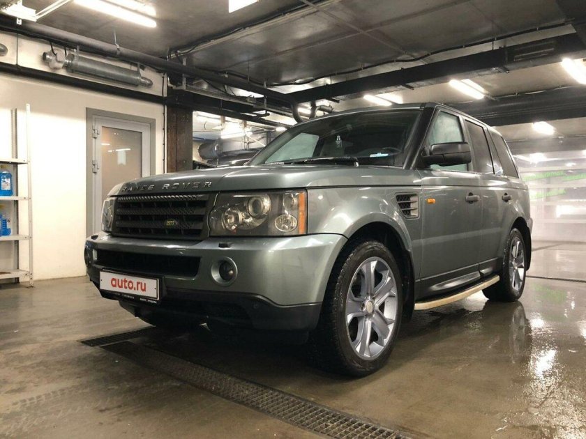 Рендж Ровер спорт 2008 серебристый