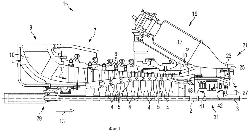 Газотурбинный двигатель схема