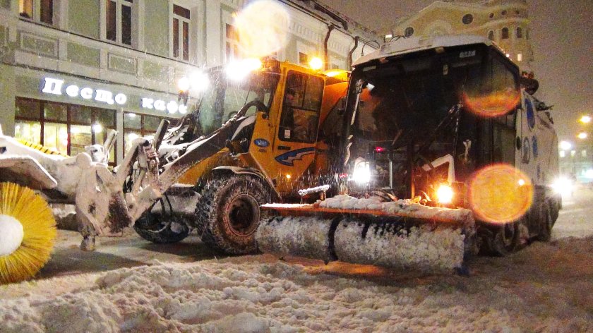 Коммунальные машины для уборки снега