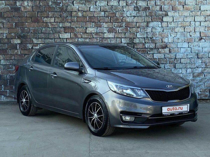 Kia Rio 2015 — 2017 III Рестайлинг