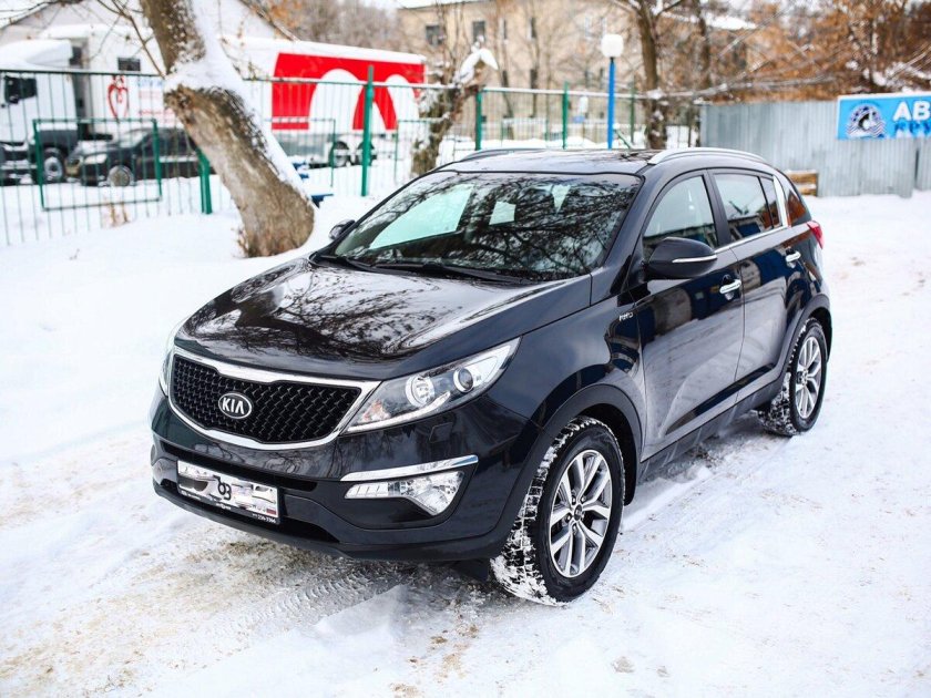 Kia Sportage 2015 черный