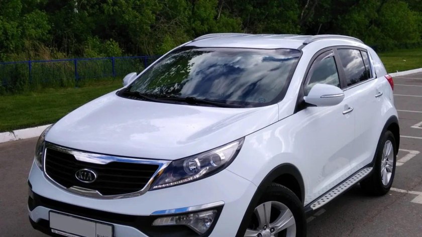 Kia Sportage 2011 белый