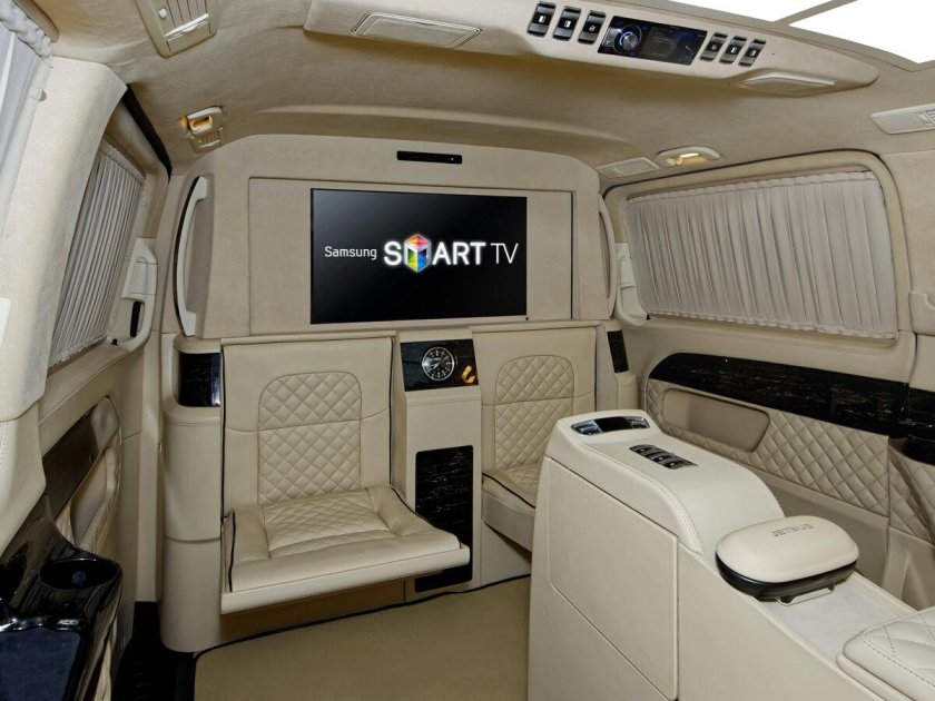 Mercedes v class салон