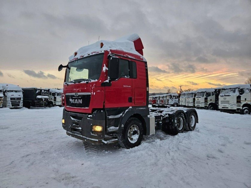 Man TGX 33.480 6x4 BLS С прицепом 9942l6
