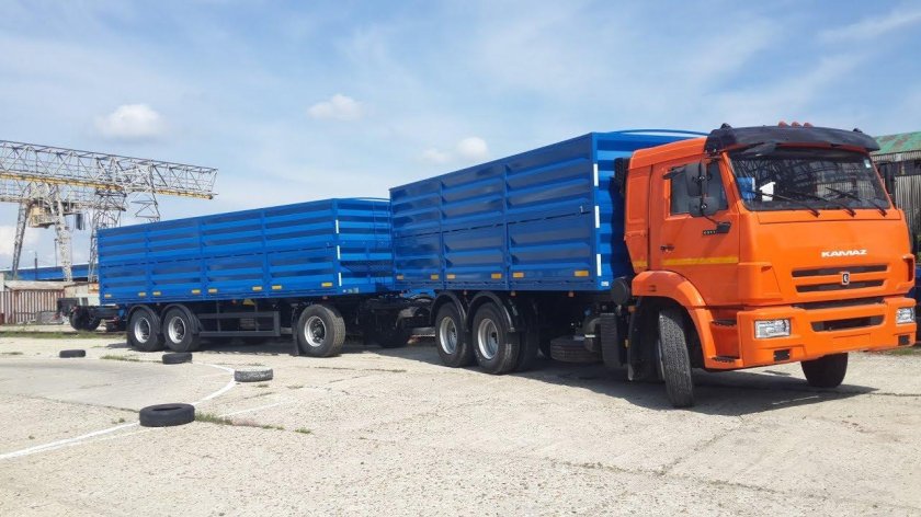 КАМАЗ 65115 зерновоз