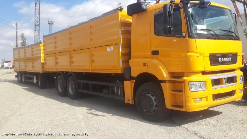КАМАЗ 65207 зерновоз самосвал