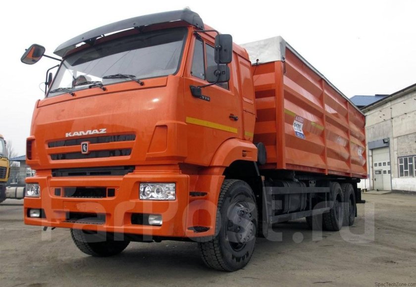 КАМАЗ 6520 бортовой зерновоз