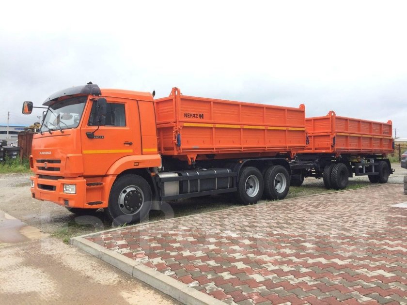 КАМАЗ 45143 23 С прицепом