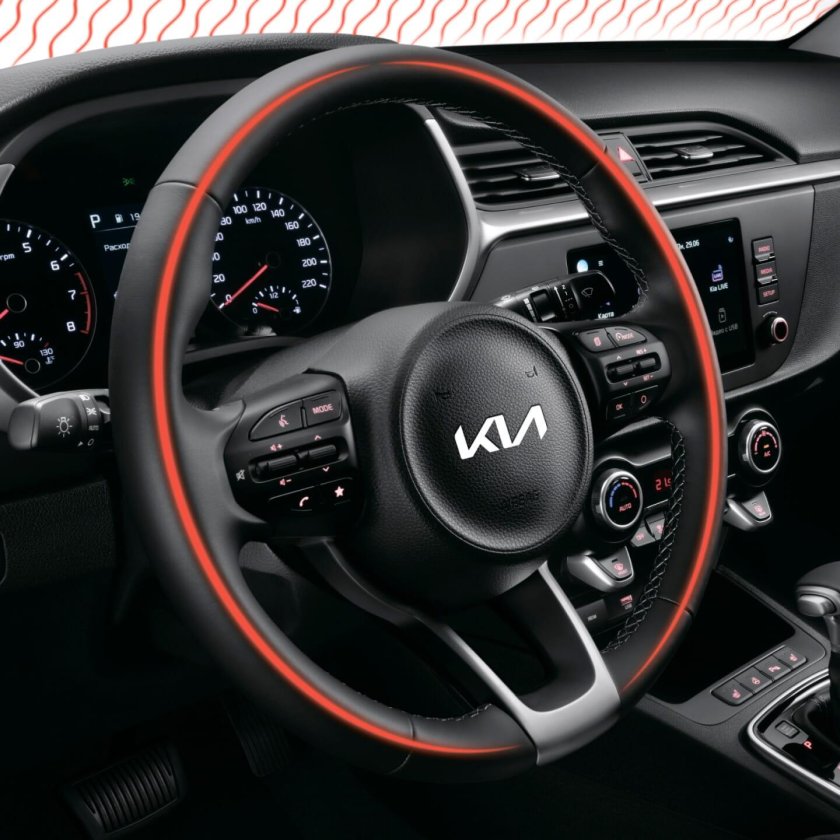 Киа Рио 2021 салон