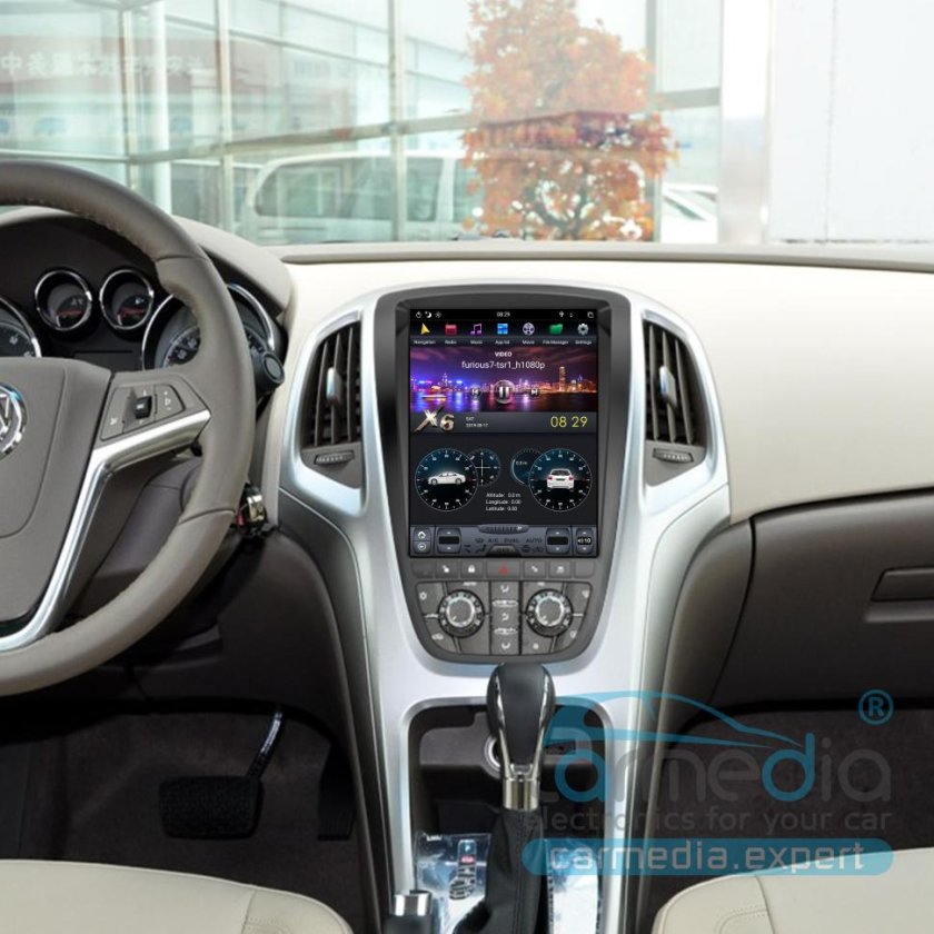 Opel Astra Tesla магнитола