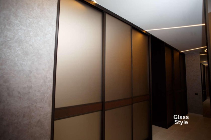 Зеркало матированное бронза