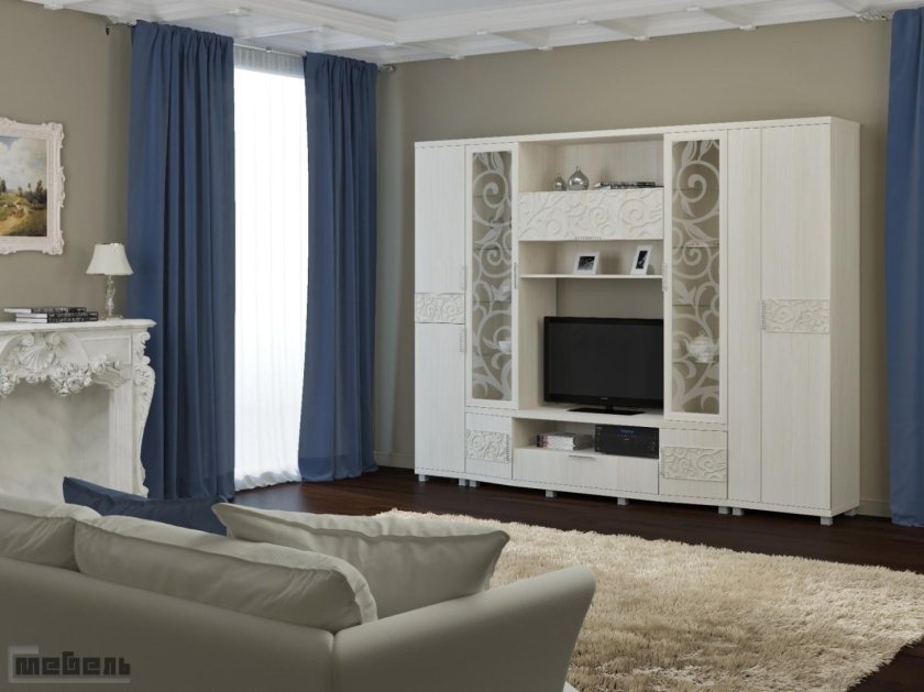 Гостиная Ирис (дуб бодега)