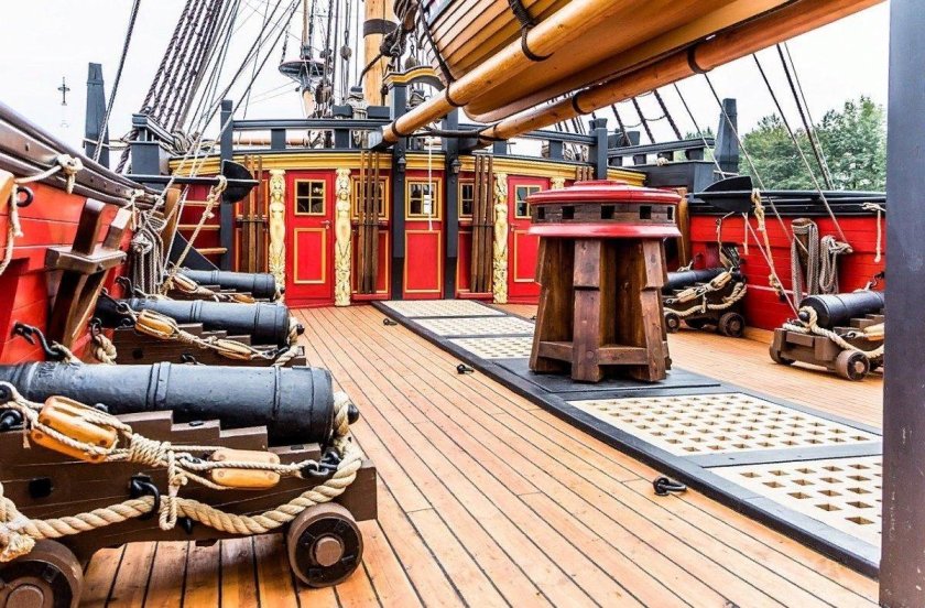 Корабль-музей гото Предестинация в Воронеже