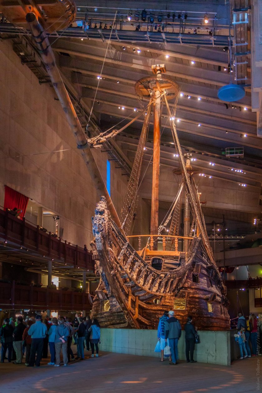 Корабль Васа в Стокгольме