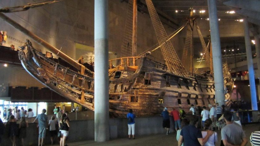 Швеция музей корабля Васа