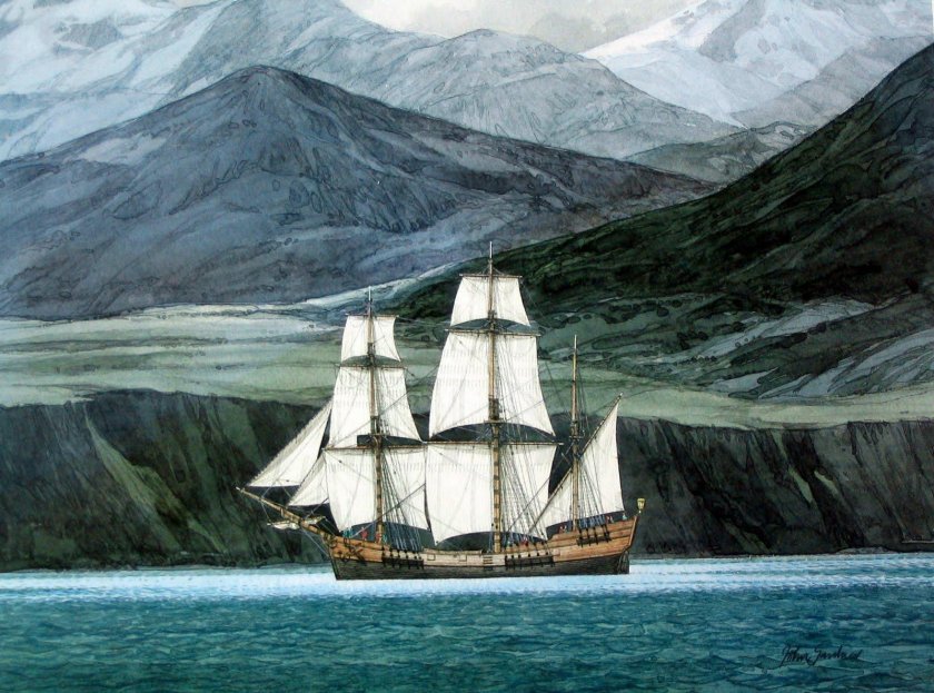 Парусники Витуса Беринга