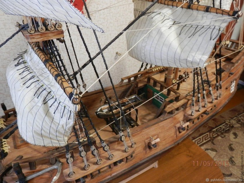 Пакетбот Святой Петр модель