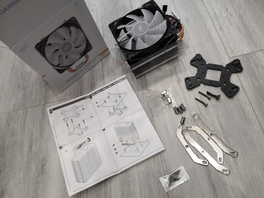 Deepcool GAMMAXX 400 v2 комплектация