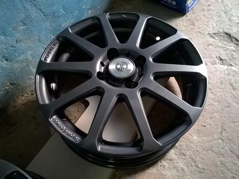 Киа Рио 3 диски цвет графит