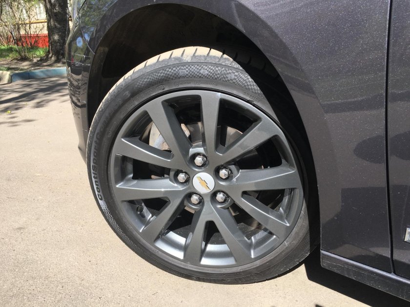 Диски Шевроле Круз цвет графит