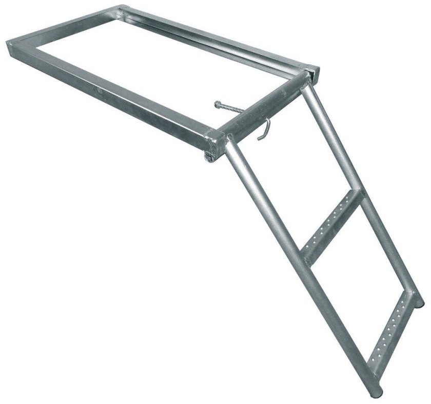 Выдвижная лестница на фургон Газель Некст