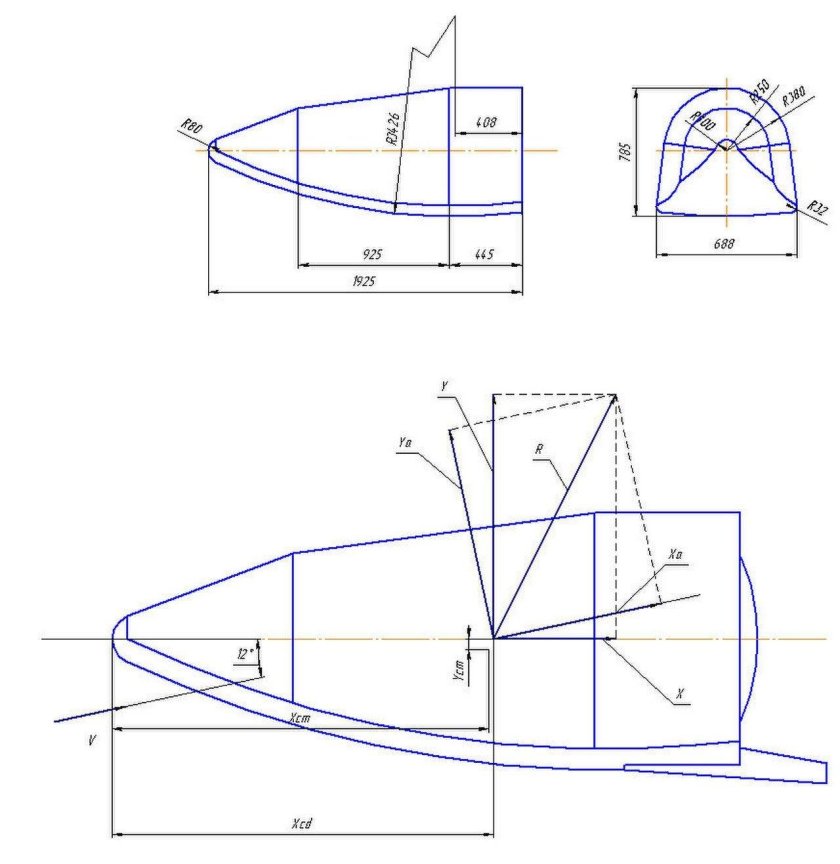 Аэродинамическая компоновка ла