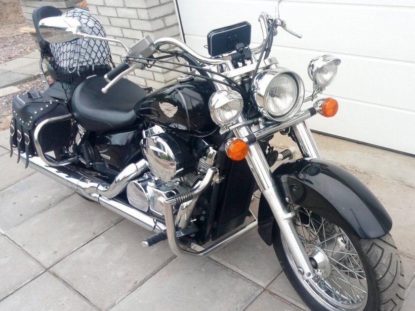 Хонда 750 на кардане рядный мотор