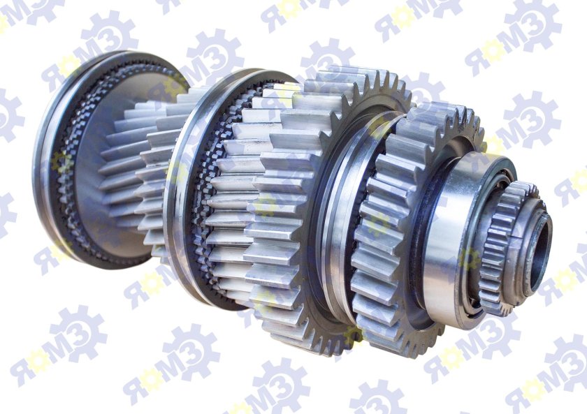 Вал вторичный ЯМЗ 239 В сборе