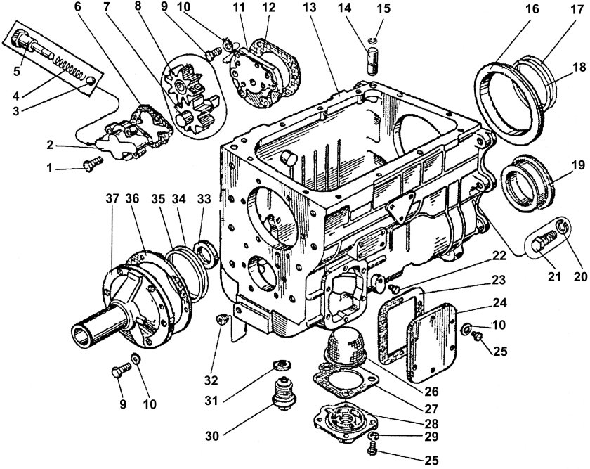 Коробка передач ЯМЗ 239 схема