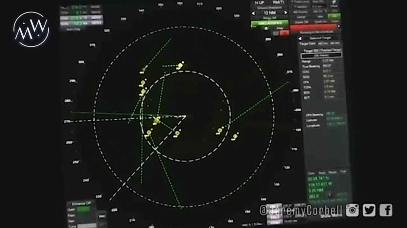 Радар на корабле