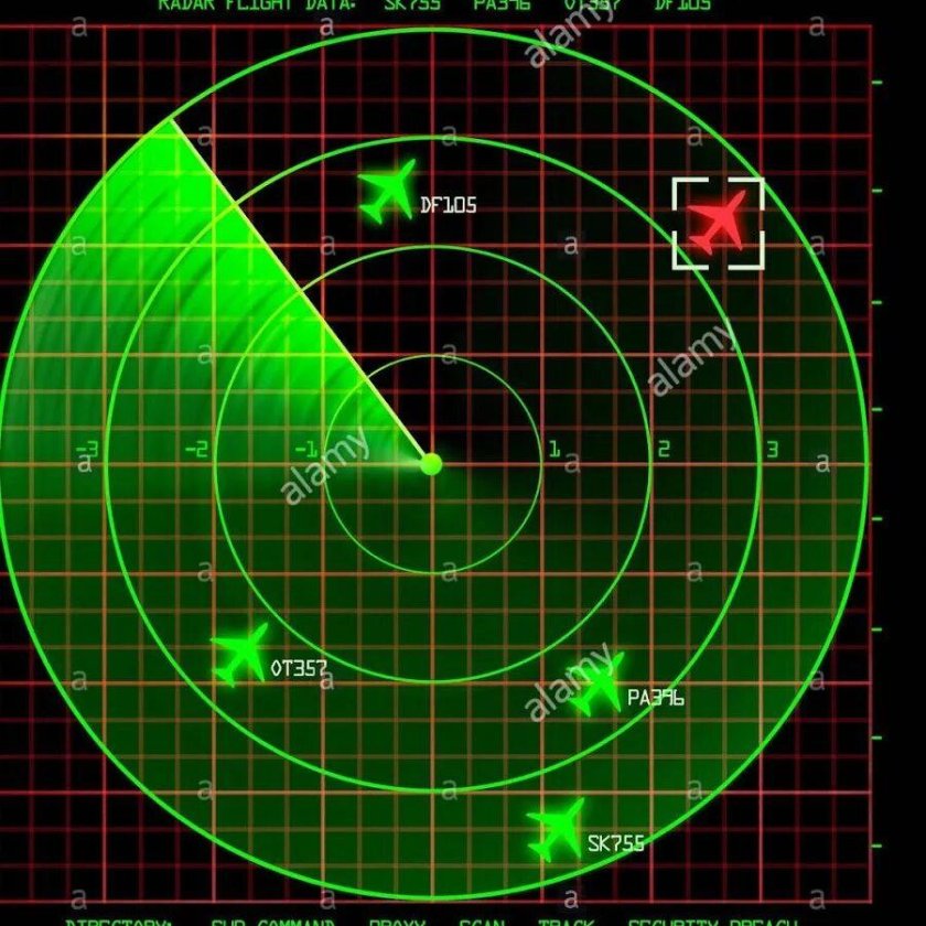 Экран радара