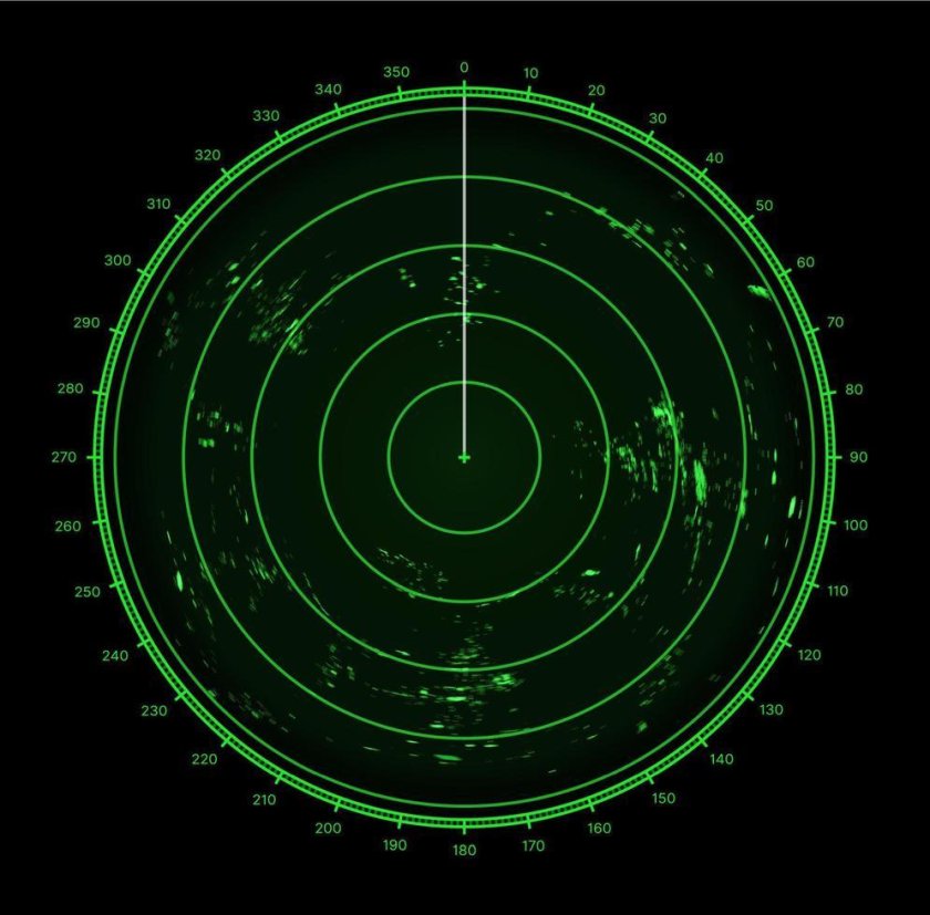 Корабельный радар